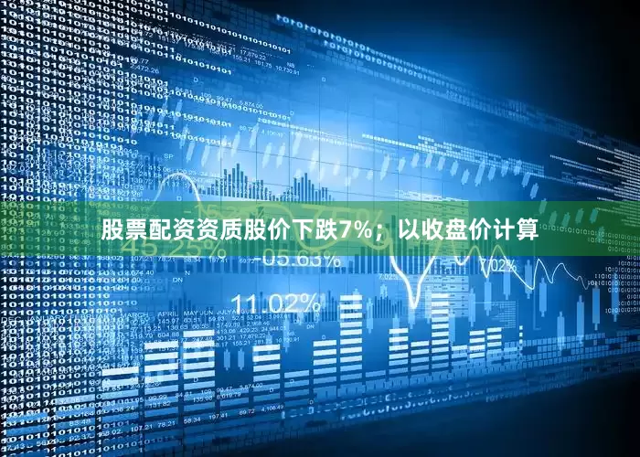 股票配资资质股价下跌7%；以收盘价计算